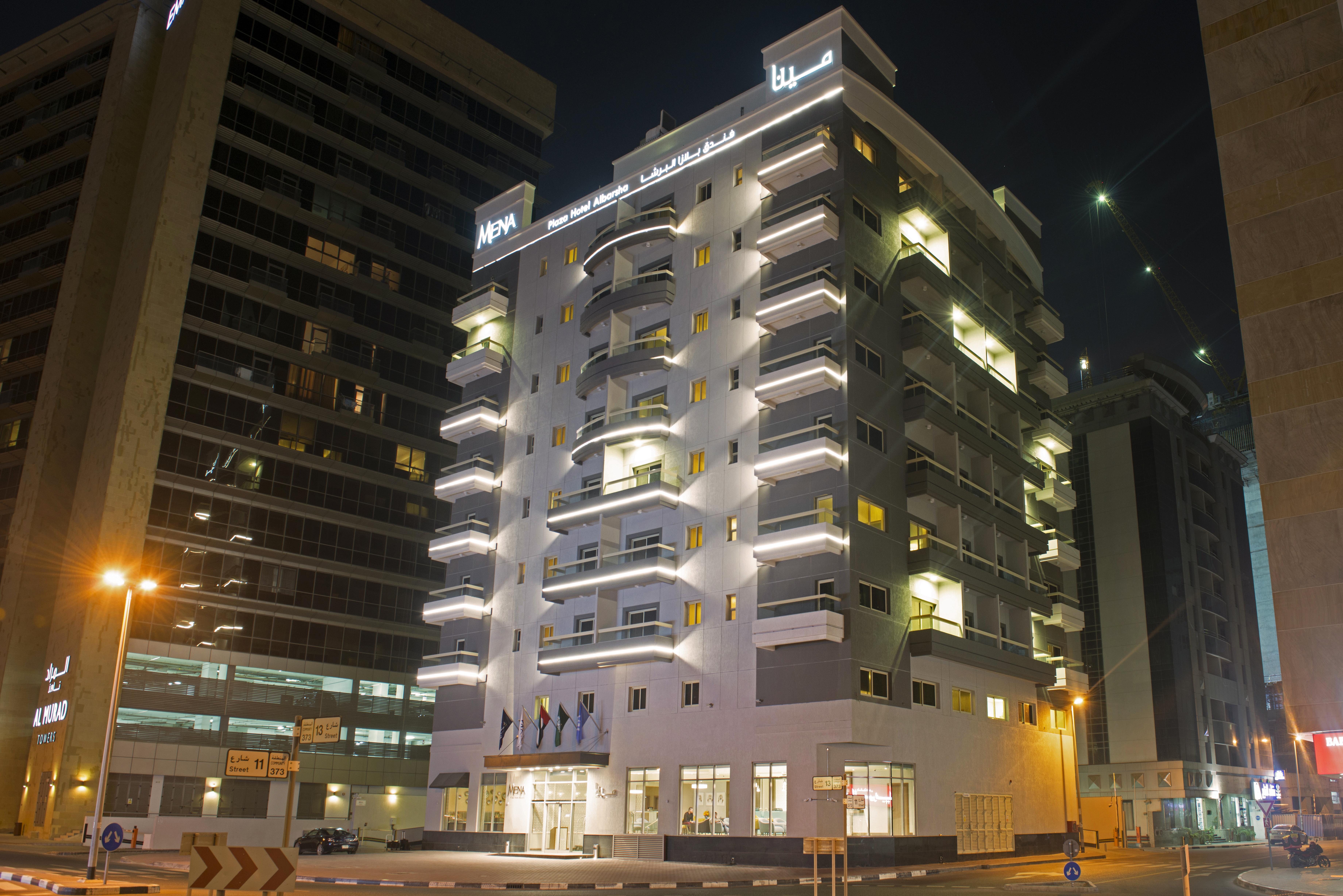 MENA Plaza Hotel Albarsha Dubaj Kültér fotó